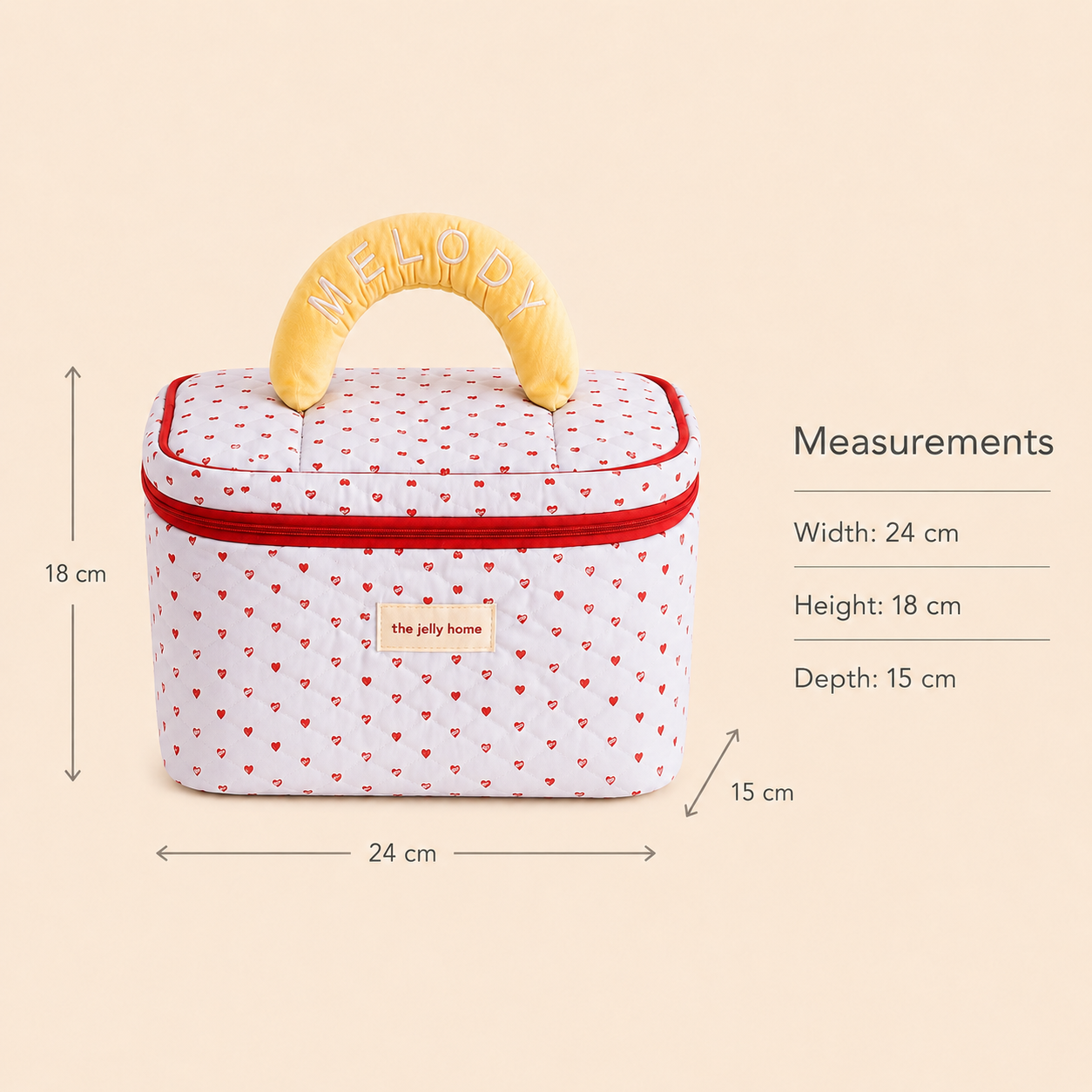 3-Piece Makeup & Travel Bag Set
