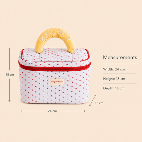 3-Piece Makeup & Travel Bag Set