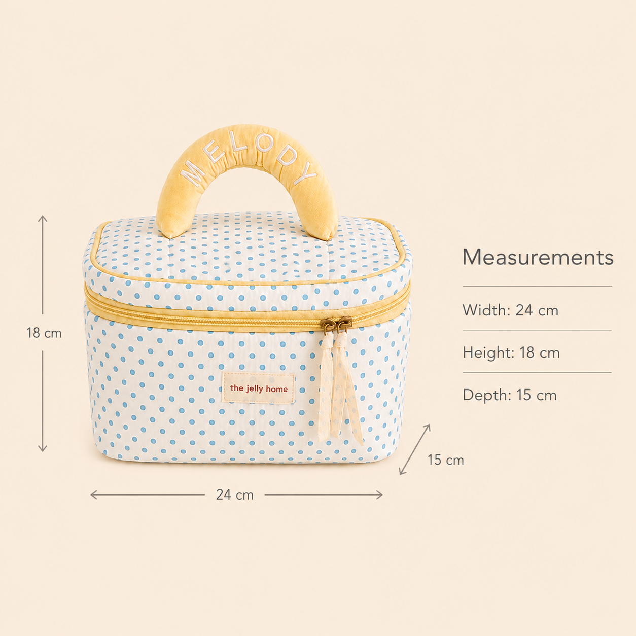 3-Piece Makeup & Travel Bag Set