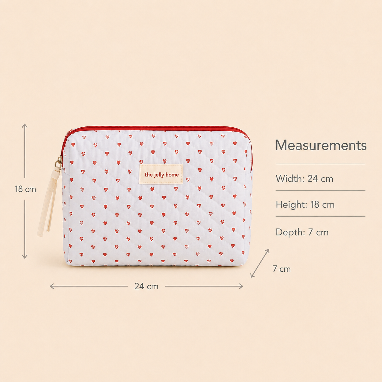 3-Piece Makeup & Travel Bag Set