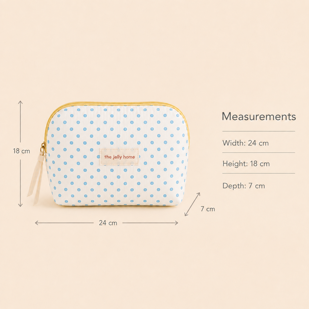 3-Piece Makeup & Travel Bag Set
