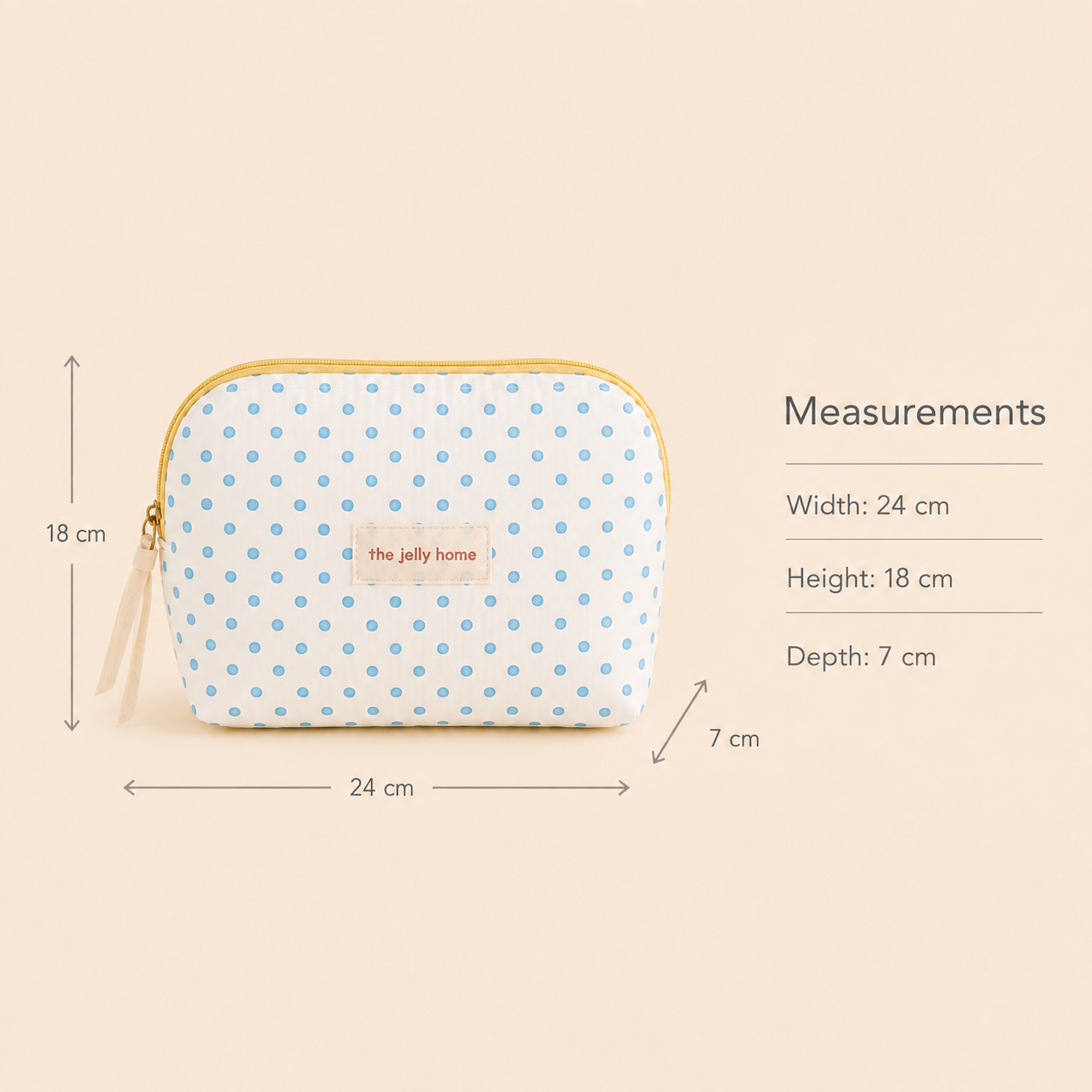 3-Piece Makeup & Travel Bag Set
