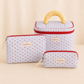 3-Piece Makeup & Travel Bag Set