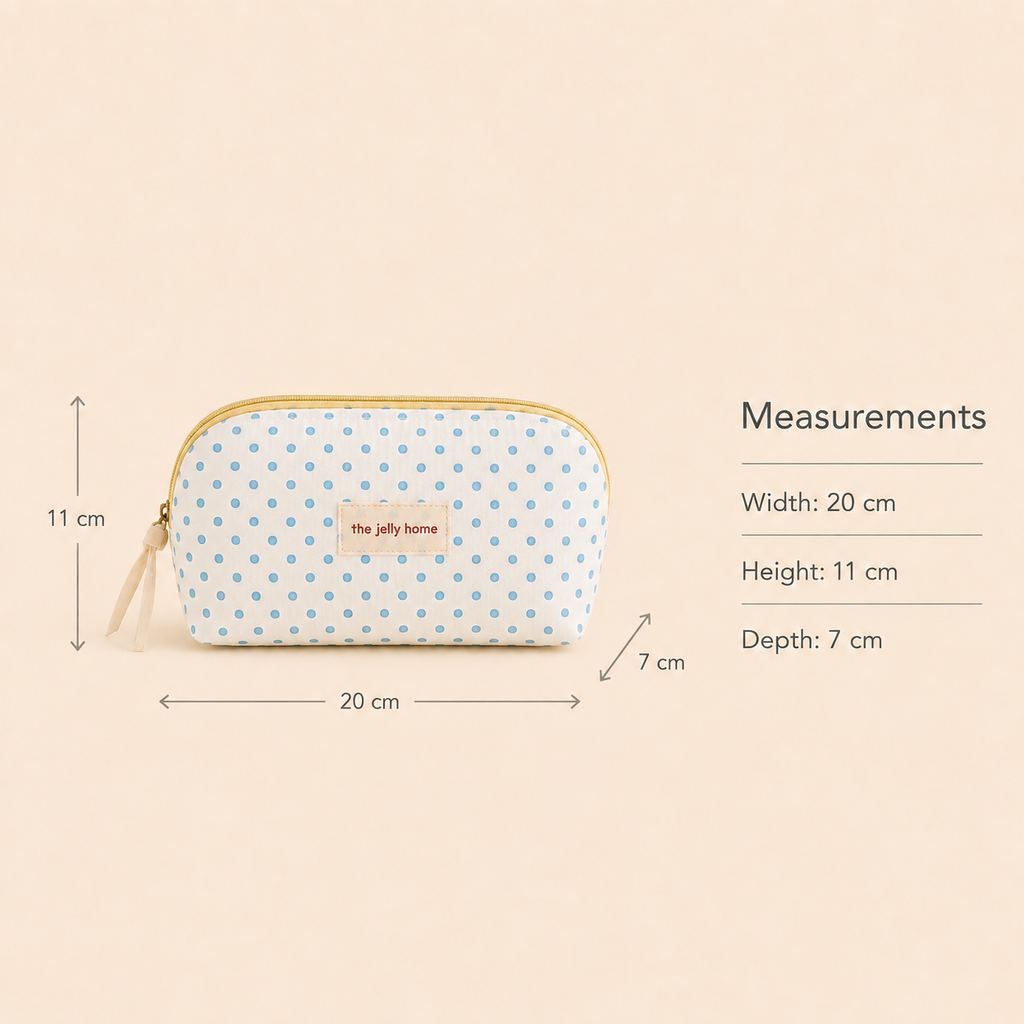 3-Piece Makeup & Travel Bag Set