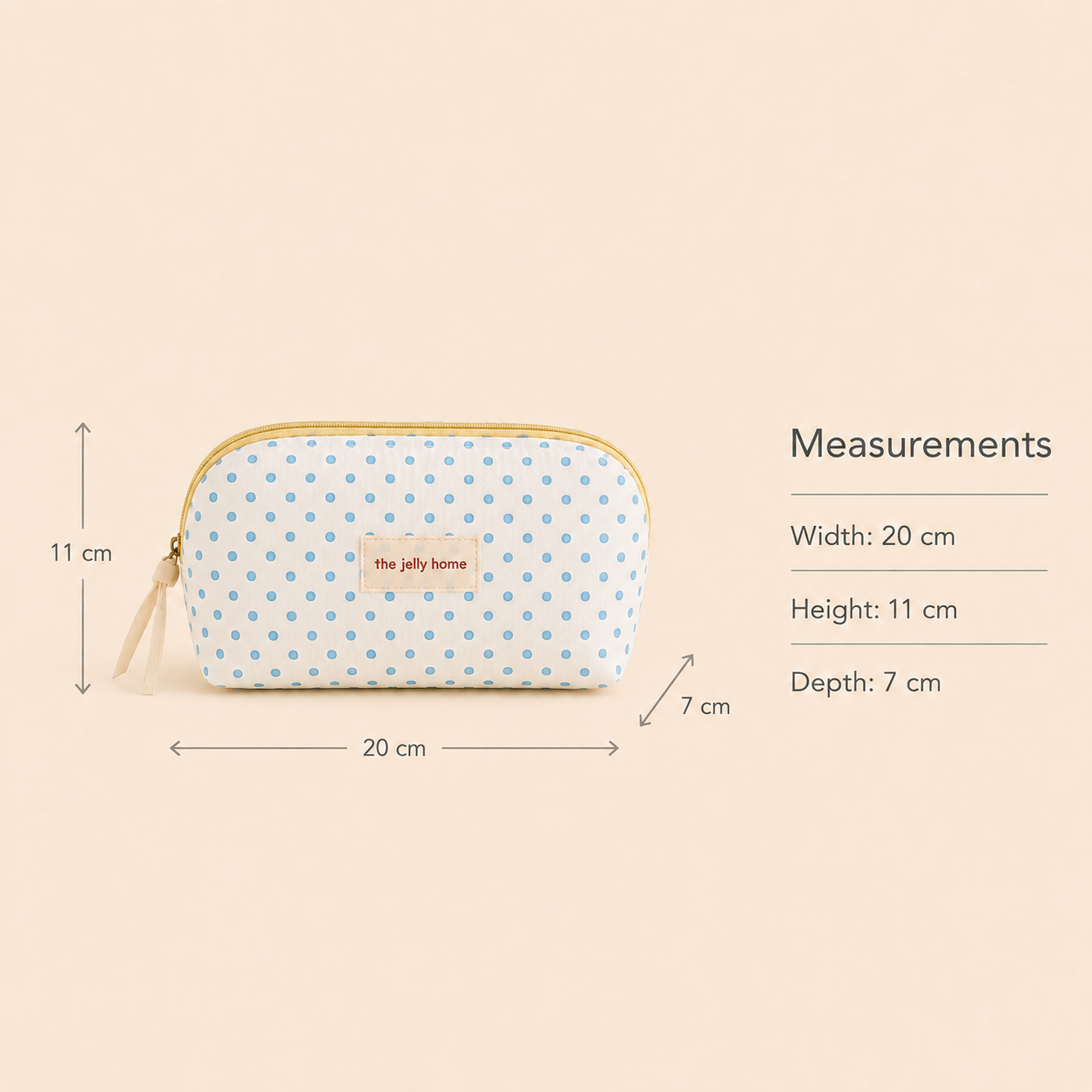 3-Piece Makeup & Travel Bag Set