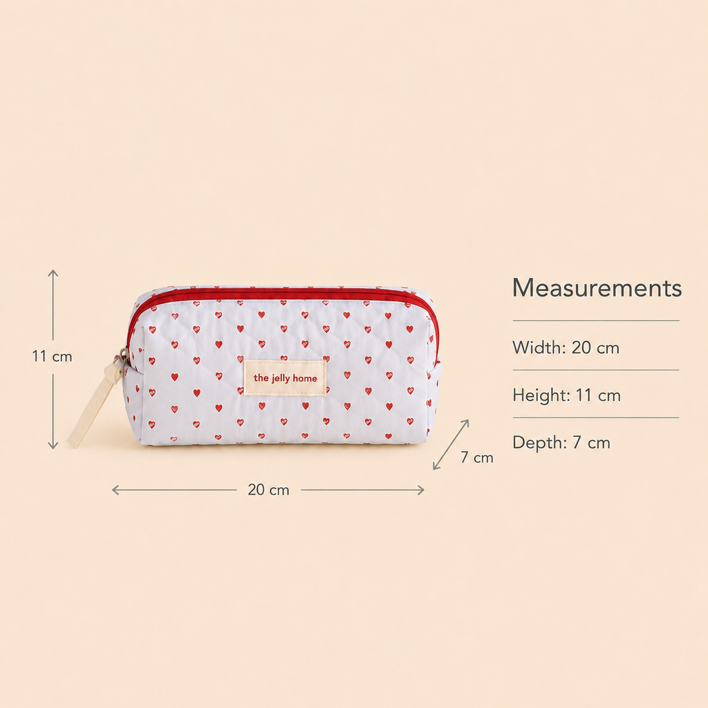 3-Piece Makeup & Travel Bag Set