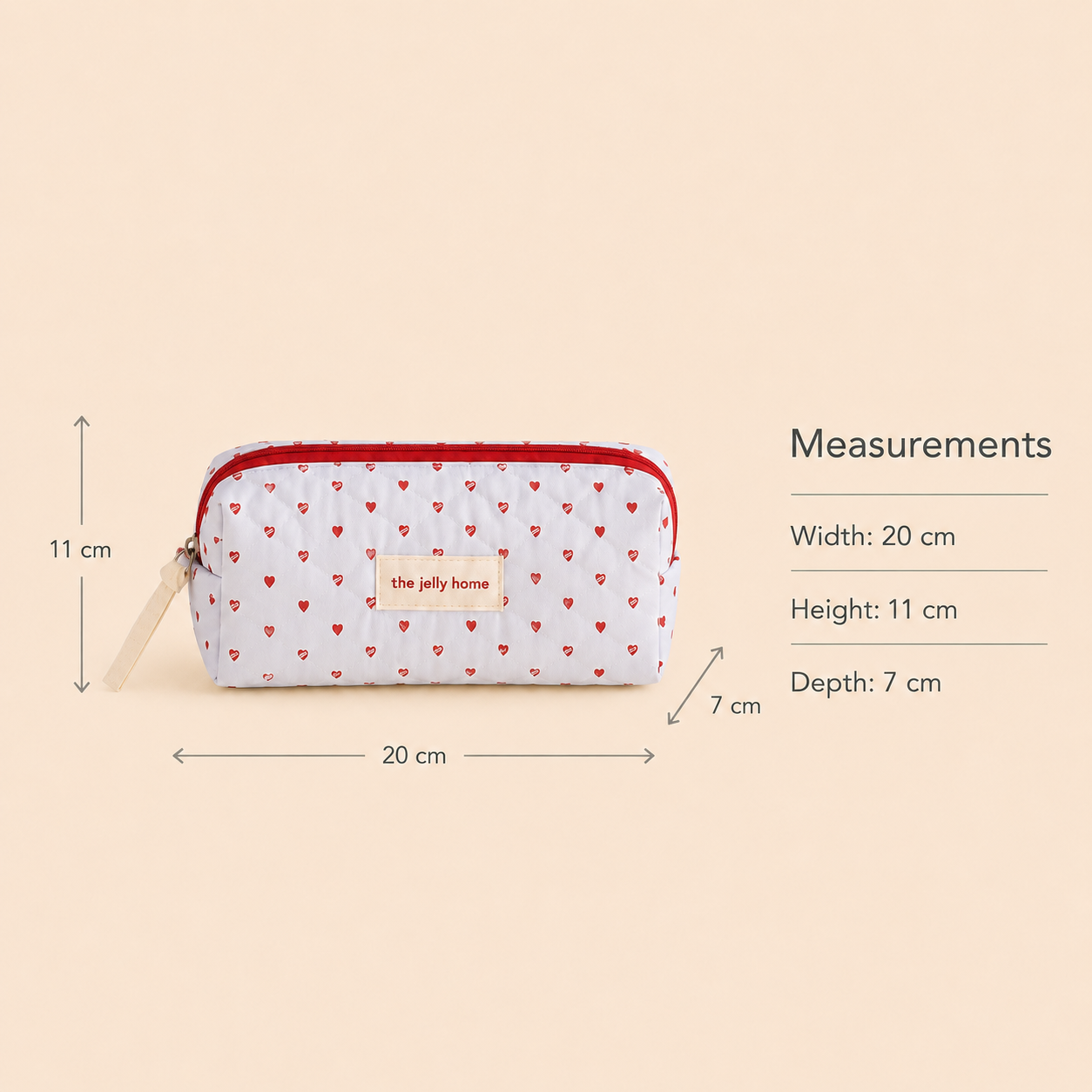 3-Piece Makeup & Travel Bag Set